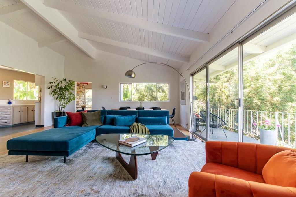 Villa Stunning Hollywood Midcentury Modern-Views-Best Location! Los Angeles Exterior foto